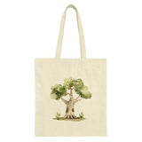 Watercolor Tree Tote Bag, Nature Lover Gift, Eco Friendly Bag, Casual Bag, Everyday Bag, Stylish Tote Bag - Tawshia