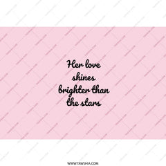 Love Shines Brighter Tumbler, Inspirational Quote Tumbler, Gift for Her, Stars Tumbler, Valentine's Day Gift, Travel Tumbler - Tawshia