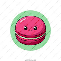 Macaron Tote Bag, Cute Food Tote, Kawaii Macaron, Trendy Tote Bag, Unique Design, Stylish Tote, Everyday Bag, Gift Idea - Tawshia
