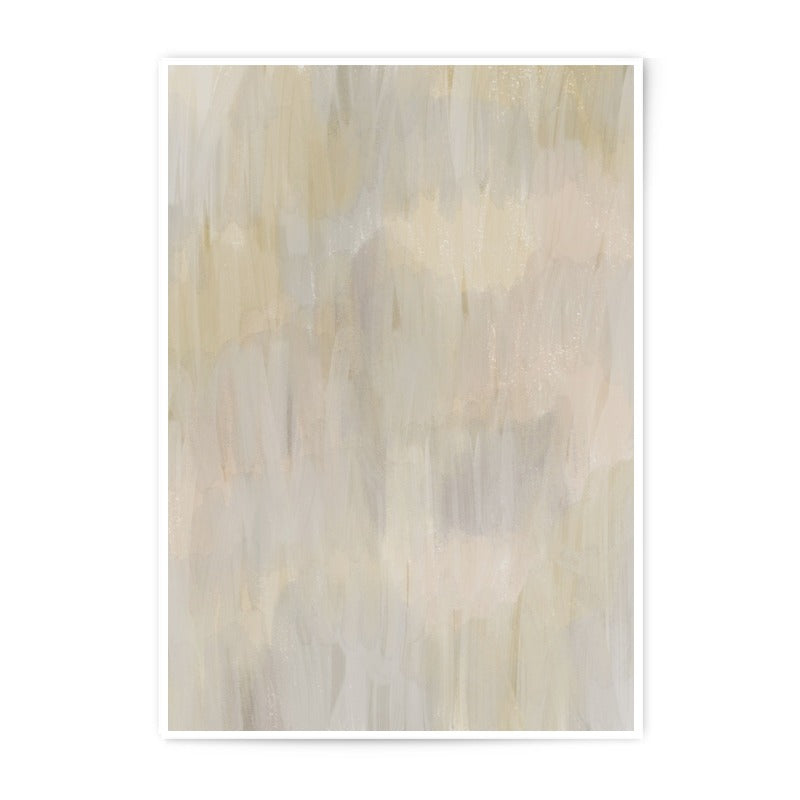 Neutral Abstract Art Photographic Print, Beige Wall Decor, Modern Home Art, Calming Wall Art, Minimalist Art Print - Tawshia