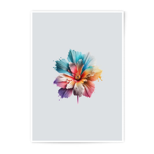 Colorful Floral Photographic Prints, Flower Art, Modern Wall Decor, Vibrant Flower Print, Home Decor Art, Abstract Floral Art Print - Tawshia
