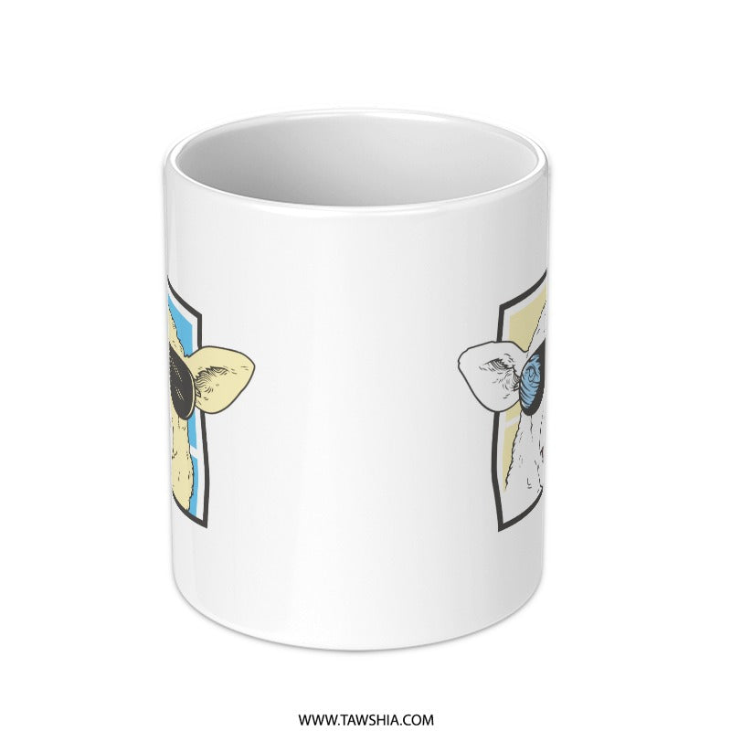 Funny Cool Dog With Sunglasses Design Mug product type