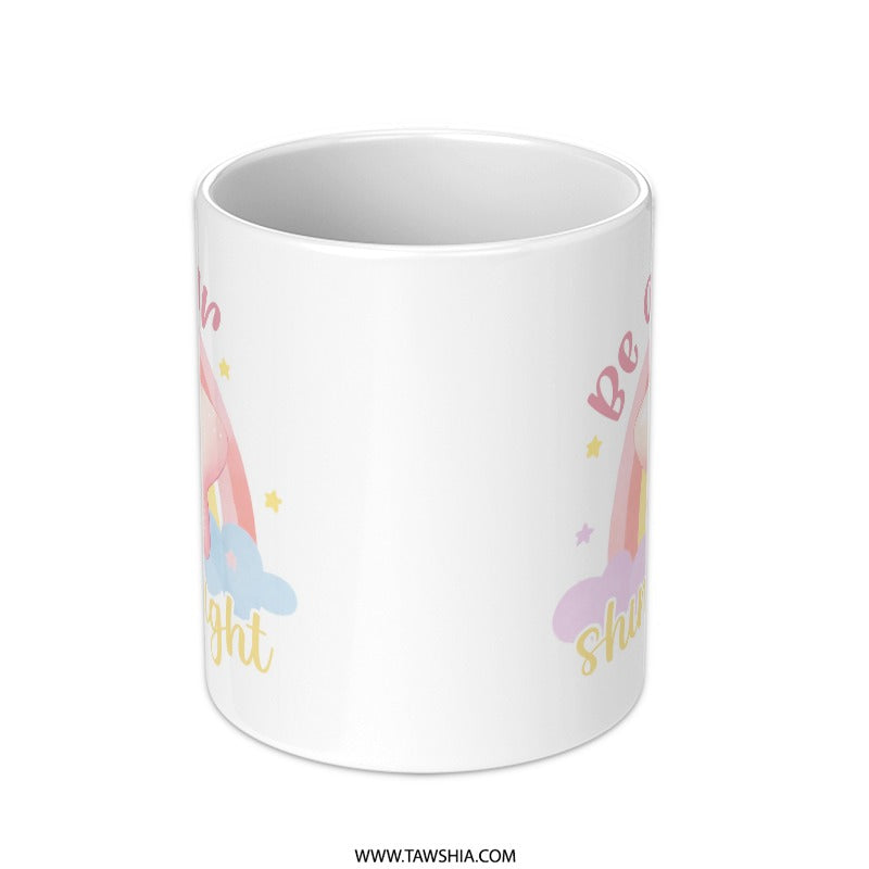 Be a Star Mug, Cute Star, Shine Bright Mug, Motivational Mug, Positive Vibes, Gift for Her, Inspiration Mug, Star Mug, Coffee Mug - Tawshia
