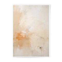Abstract Art Photographic Prints, Beige and Orange Wall Decor, Modern Neutral Art, Contemporary Home Decor, Fine Art Photography - Tawshia