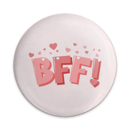 BFF Pinback Button, Best Friends Forever Button, Friendship Button, Gift for Bestie, Cute Heart Pin, BFF Gift, Friendship Gift, Pinback - Tawshia