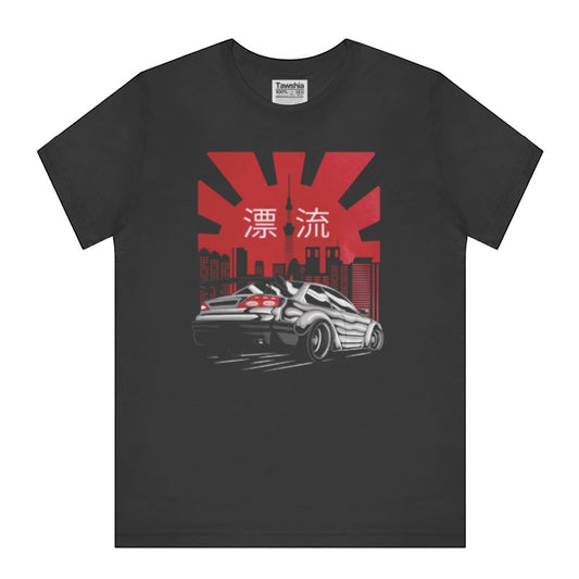 Drift Car Design Japanese Urban Art Graphic T-shirt
