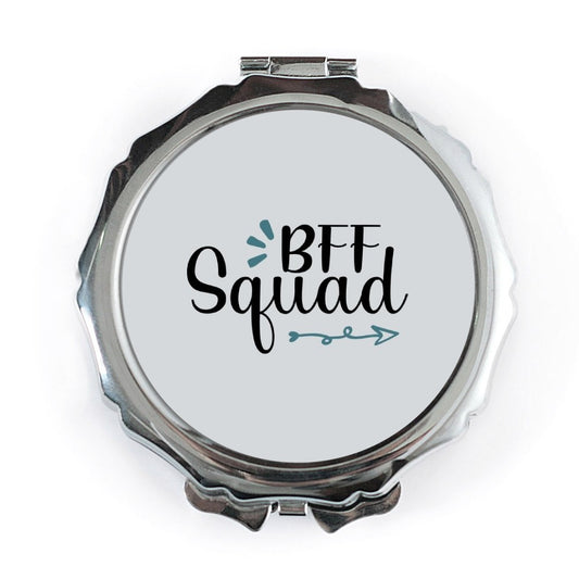 BFF Squad Pocket Mirror, Best Friend Gift, Friendship Mirror, Gift for Bestie, Cute Pocket Mirror, Squad Goals Mirror, Friendship Gift - Tawshia