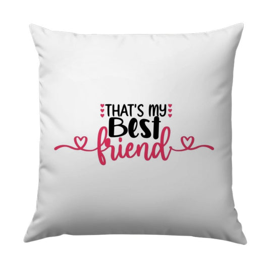 Best Friend Pillow, Friendship Gift, Decorative Pillow, Gift for Bestie, Cozy Pillow, Home Decor, Cute Pillow, Sofa Pillow - Tawshia