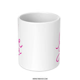 Love You Mug, Heart Mug, Valentine's Gift, Anniversary Mug, Romantic Mug, Couple Gift, Coffee Mug, Tea Mug, Gift For Her, For Him - Tawshia
