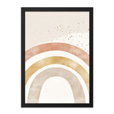 Minimalist Rainbow Wall Art, Abstract Rainbow Print, Boho Rainbow Decor, Nursery Art Print, Pastel Rainbow, Home Decor, Modern Wall Art - Tawshia