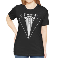 Formal Black Tuxedo Graphic Tee Shirt product type