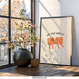 We Can Undo It Wall Art, Ctrl Z Wall Decor, Programmer Gift, Funny Computer Print, Geeky Office Art, Digital Artist Gift - Tawshia