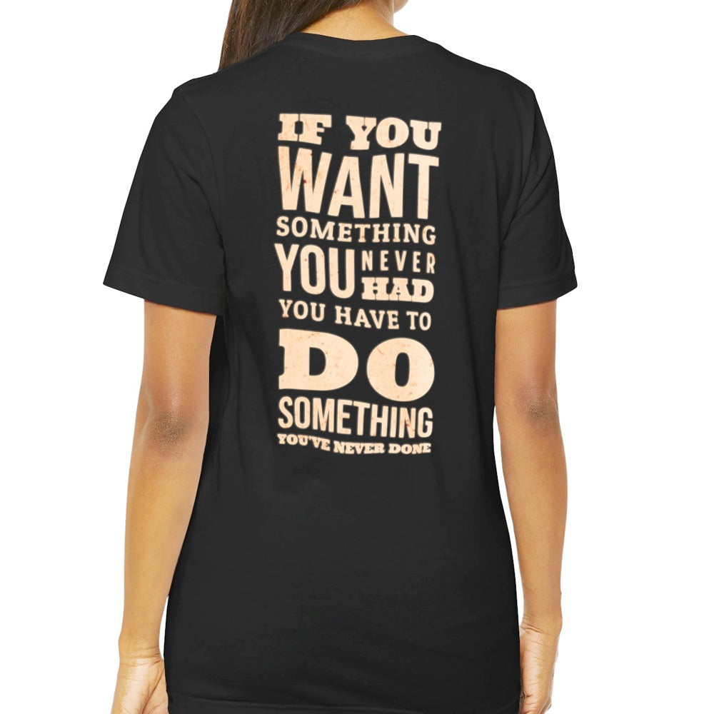 Motivational Quote Graphic Black Shirt product type