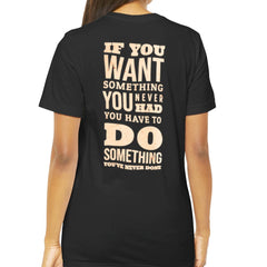 Motivational Quote Graphic Black Shirt product type