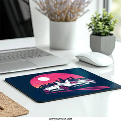 Retro Skyline R32 MousePad, JDM Car Art, Japanese Import, Vaporwave Aesthetic, Car Enthusiast Gift, Gaming Accessory, Desk Decor - Tawshia