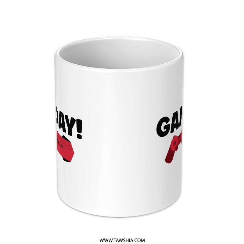 Game Day Mug, Gamer Gift, Gaming Mug, Video Game Lover, Game Controller, Gamer Coffee Cup, Gift For Him, Gift For Her, Console Mug - Tawshia