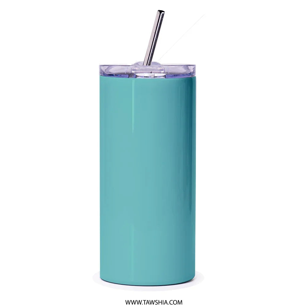Sleek Teal Vacuum Insulated Tumbler Beverage Holder product type