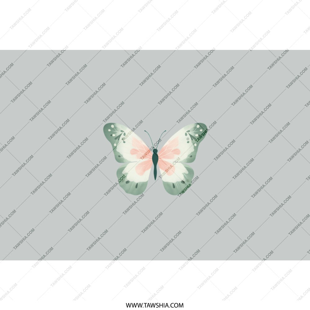 Butterfly Tumbler, Floral Tumbler, Nature Tumbler, Gift Idea, Cute Tumbler, Trending Now, Perfect Gift, Birthday Gift, Pastel Tumbler - Tawshia