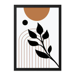 Modern Abstract Wall Art, Geometric Print, Botanical Art Print, Minimalist Home Decor, Trendy Wall Hanging, Living Room Art (134 characters) - Tawshia