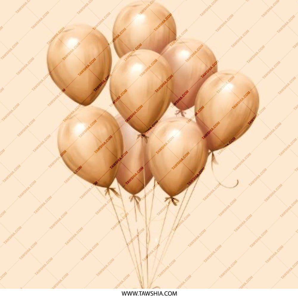 Rose Gold Balloons Pinback Button, Party Favors, Celebration Button, Festive Accessory, Balloons Design Button, Cute Aesthetic, Event Button - Tawshia