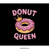 Donut Queen Backpack, Kawaii Backpack, Food Backpack, Novelty Backpack, Funny Backpack, Crown Donut Backpack, Unique Gift Backpack - Tawshia