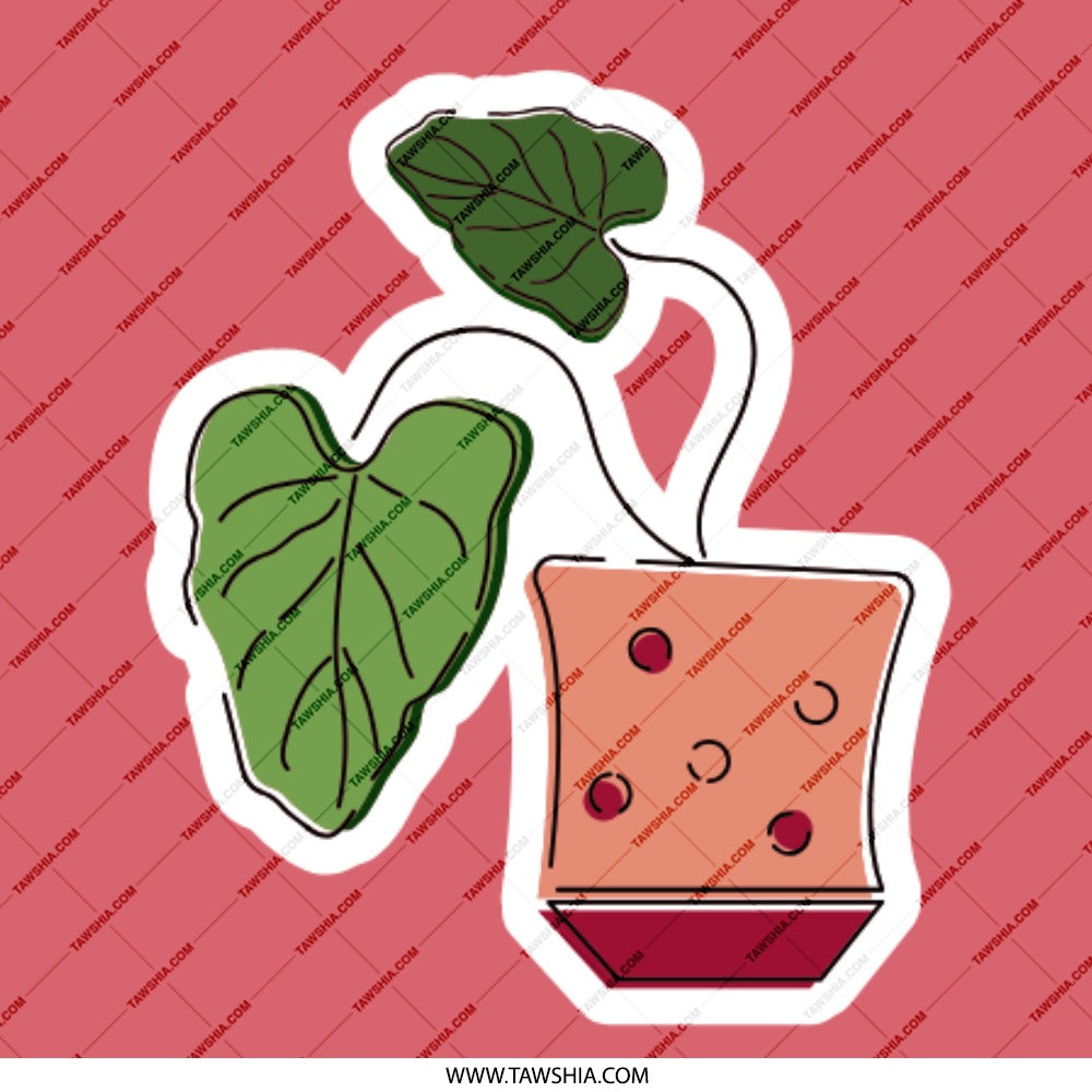 Cute House Plant Pinback, Potted Plant Pin, Botanical Pinback, Plant Lover Gift, Trending Etsy Pin, Unique Plant Accessories, Indie - Tawshia