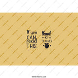 Thank A Teacher Tumbler, Appreciation Gift, Funny Teacher Gift, Teacher Appreciation Week, Teacher Tumbler with Straw, Teacher Present - Tawshia