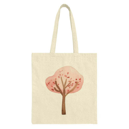 Watercolor Tree Tote Bag, Aesthetic Art Bag, Plant Lover Gift, Minimalist Tote Bag, Cute Shopping Bag, Unique Handbag - Tawshia