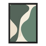 Modern Abstract Wall Art, Neutral Tones Print, Green and Beige Art, Minimalist Wall Decor, Contemporary Home Art, Art Print - Tawshia