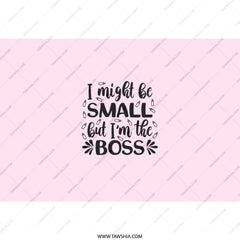 Small But The Boss Tumbler, Funny Boss Lady Gift, Girl Boss Tumbler, Office Tumbler, Inspirational Tumbler, Tumbler With Straw - Tawshia