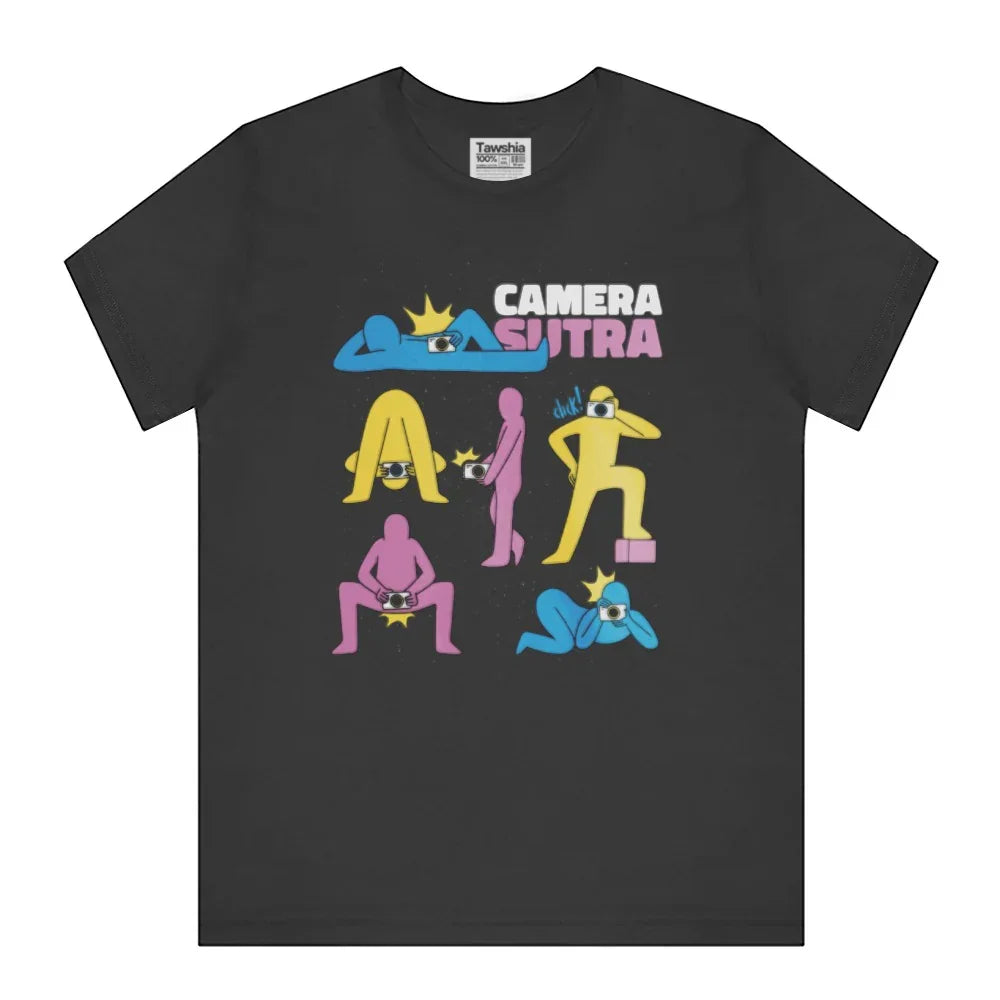 Fun Colorful Camera Sutra Graphic Tee product