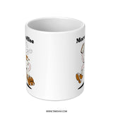 Morning Coffee Mug, Running Coffee Cup, Funny Coffee Mug, Novelty Coffee Mug, Office Mug, Gift Mug, Cartoon Mug - Tawshia