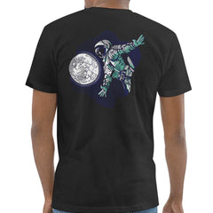Astronaut Reaching for Moon Graphic T-Shirt product