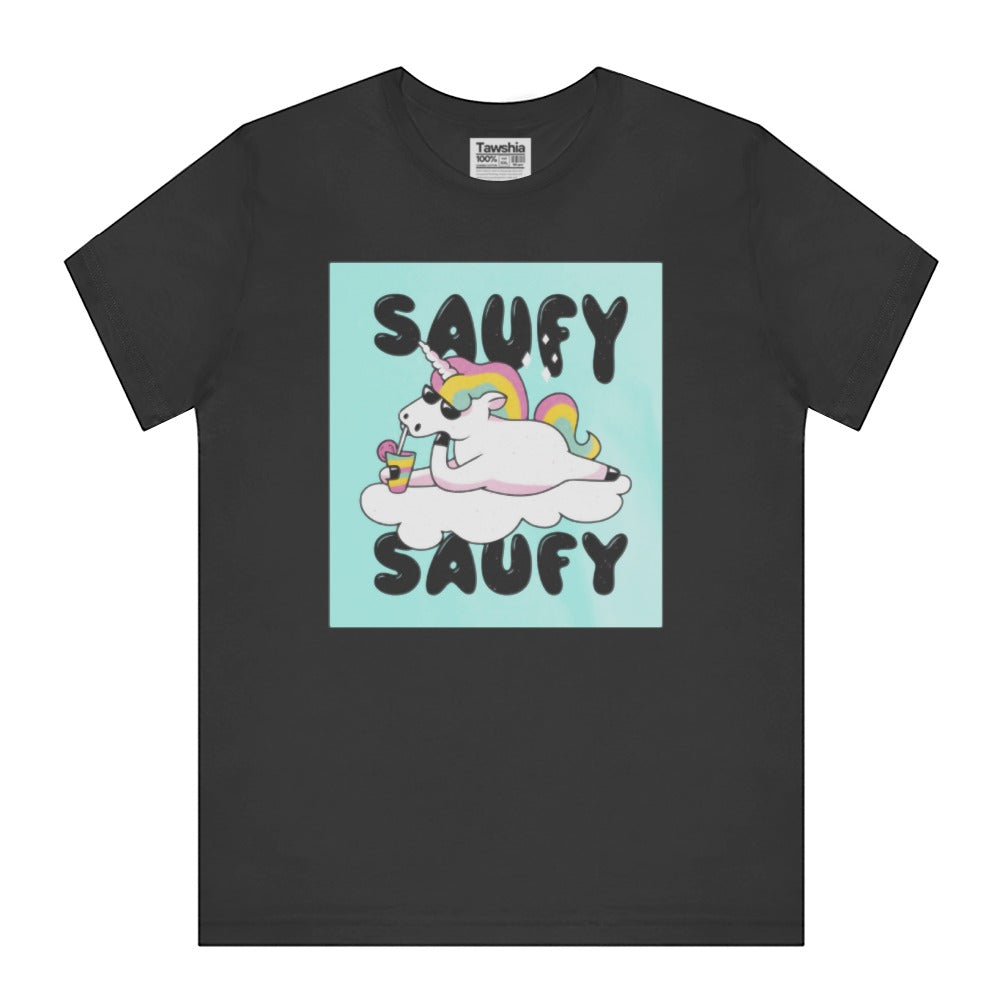 Squify Saucy Rainbow Unicorn Graphic T-Shirt product type
