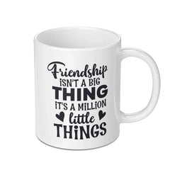 Friendship Mug, Best Friend Gift, Motivational Mug, Inspirational Quote, Coffee Mug, Tea Cup, Friend Present, Gift for Her - Tawshia