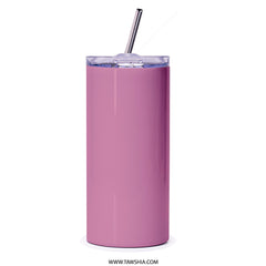 Floral Ice Cream Tumbler, Pretty Pink Tumbler, Flower Tumbler, Ice Cream Cone, Cute Tumbler, Gift Idea, Tumbler With Straw, Water Tumbler - Tawshia