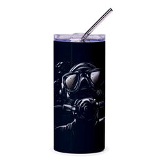 Masked Warrior Dark Theme Tumbler product