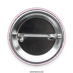 Roses are a Girl's Best Friend Pinback Button, Floral Pin, Gift for Her, Pink Rose Button, Cute Button, Flower Button, Trendy Aesthetic - Tawshia