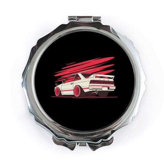 JDM Car Pocket Mirror, Japanese Car, Automotive Gift, Car Lover Gift, Unique Pocket Mirror, Compact Mirror, Cool Car Mirror - Tawshia
