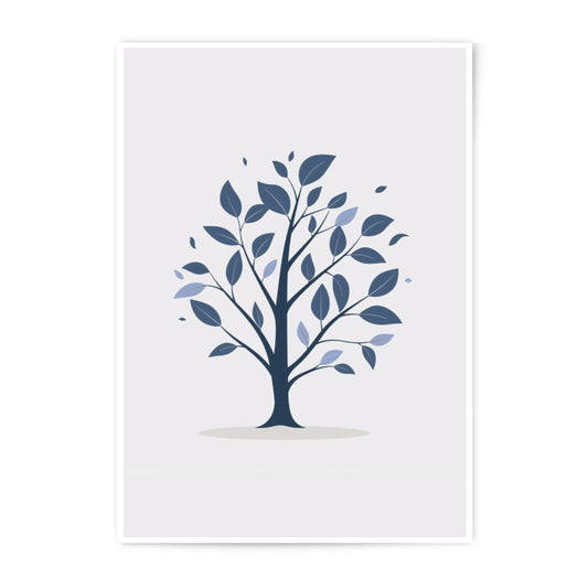 Minimalist Tree Photographic Print, Nature Art, Modern Home Decor, Botanical Wall Art, Calming Artwork - Tawshia