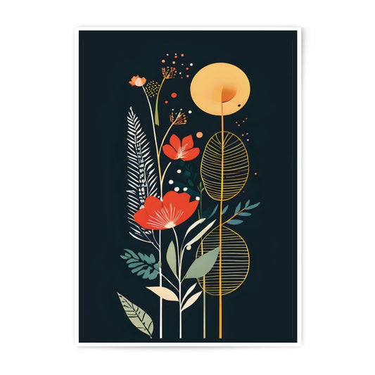 Abstract Floral Photographic Print, Botanical Art, Modern Wall Decor, Nature Inspired Artwork, Home Decor, Unique Gift - Tawshia