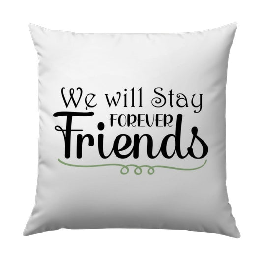 Friendship Pillow, Best Friends Forever Pillow, Sentimental Gift, Long Distance Friendship Gift, Throw Pillow, Decorative Pillow - Tawshia