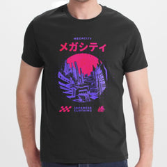 Megacity Japanese Clothing Artistic Design T-shirt product