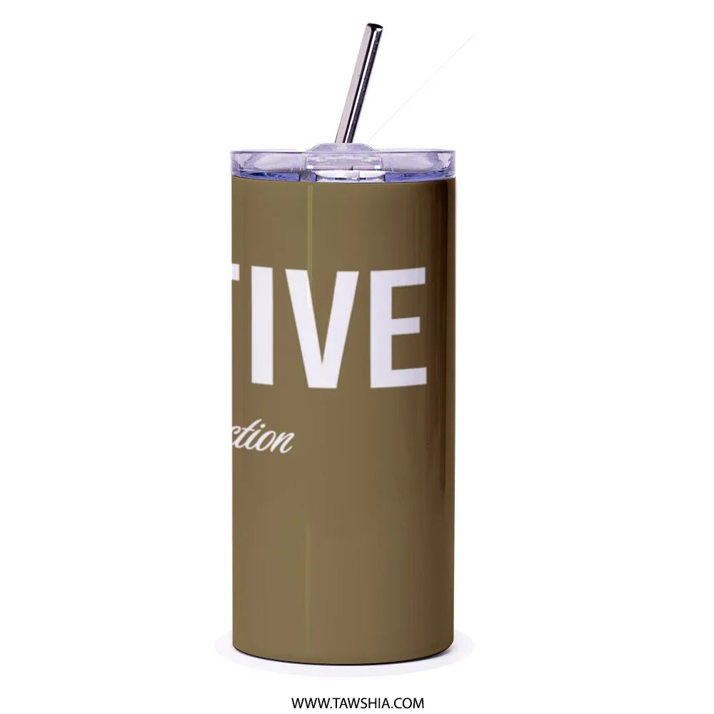Motivational Quote Design Travel Tumbler product