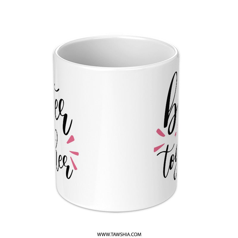 Better Together Mug, Cute Couple Gift, Anniversary Present, Matching Mug Set, Engagement Gift, Relationship Goals Mug - Tawshia