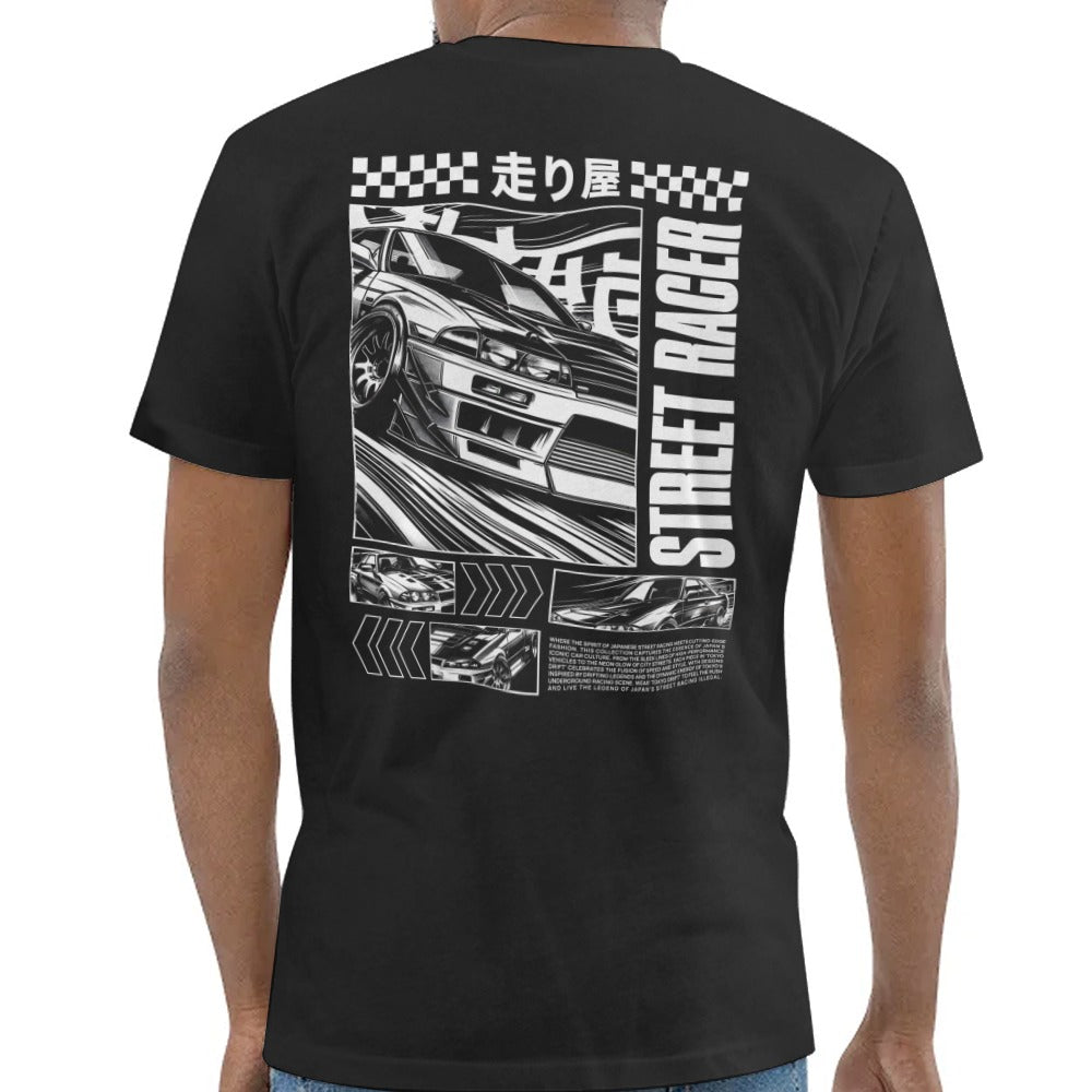 Street Racer Graphic Printed T-shirt Vibrant Design product