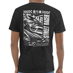 Street Racer Graphic Printed T-shirt Vibrant Design product