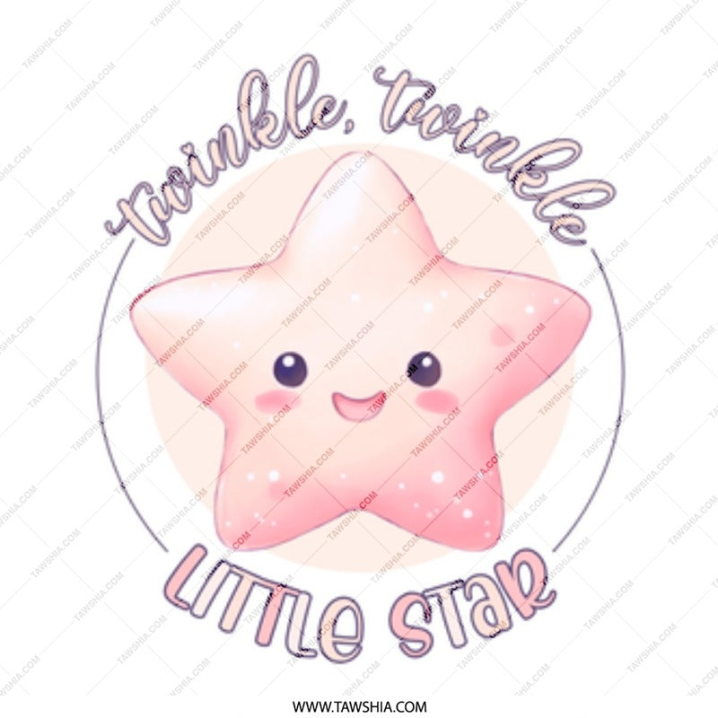 Twinkle Little Star Mug, Cute Starry Coffee Cup, Kawaii Mug, Nursery Decor, Kids Mug, Gift for New Mom, Baby Shower Gift - Tawshia