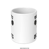 Deadlifts for Donuts Mug, Gym Humor, Fitness Gift, Workout Motivation Mug, Funny Donut, Weightlifting, Powerlifting, Exercise Coffee Mug - Tawshia
