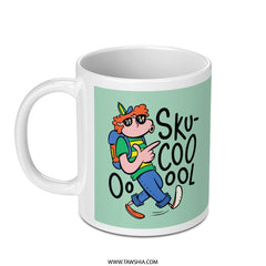 Trendy Skater Character Design Ceramic Mug product